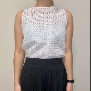 Mario Serrani - Sleeveless Patterned Blouse